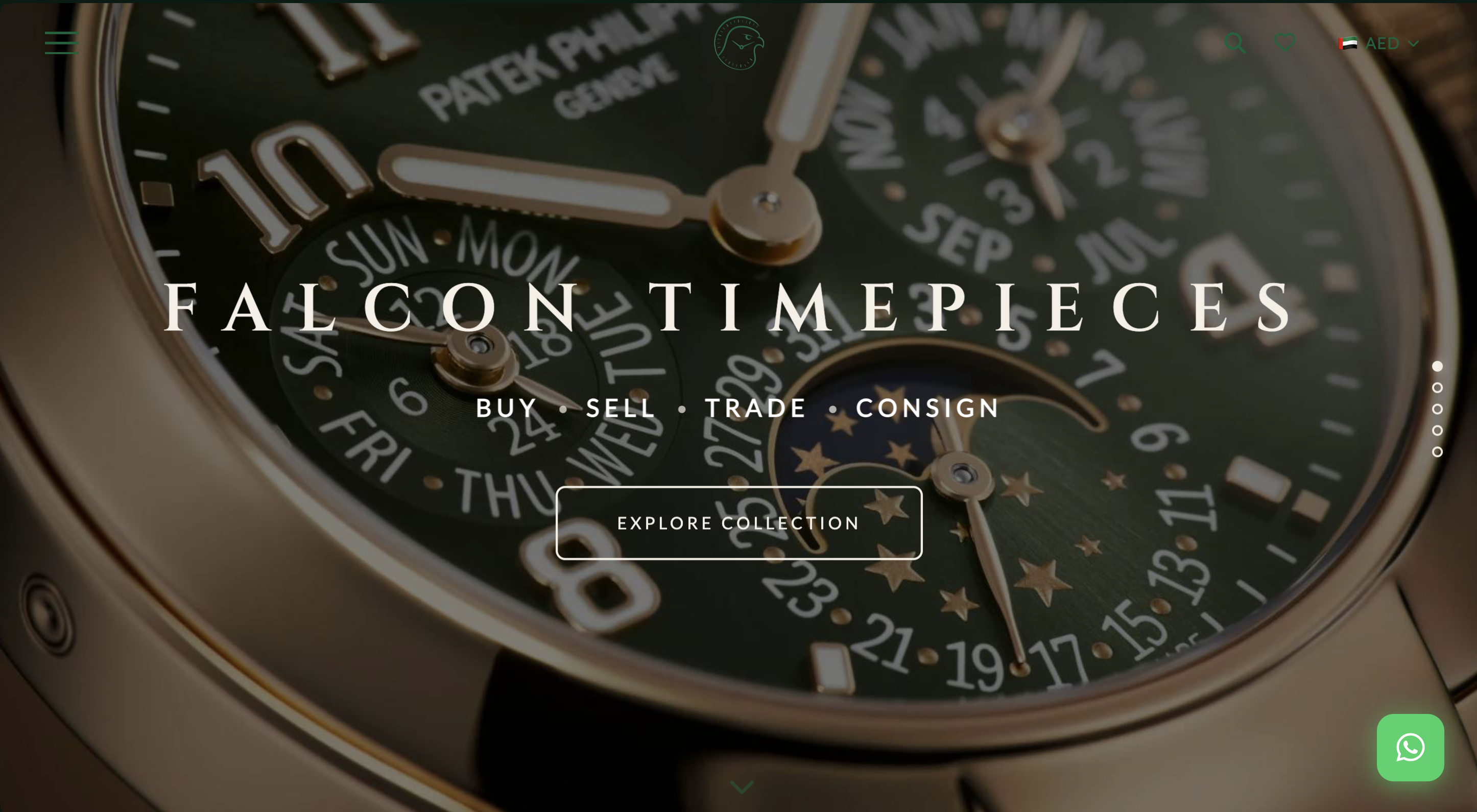 Falcon Timepieces screenshot